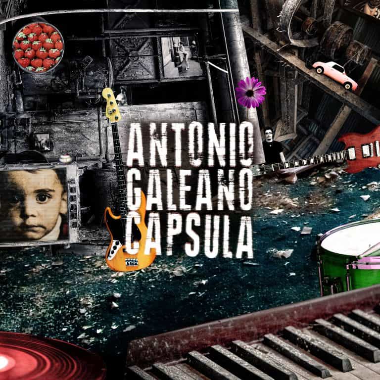 portada del disco CÁPSULA de Antonio Galeano